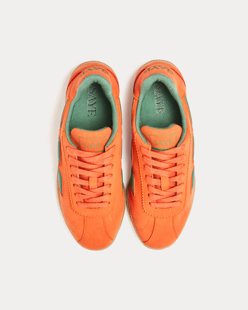 Saye Modelo '70 Vegan Orange / Green Low Top Sneakers - 2