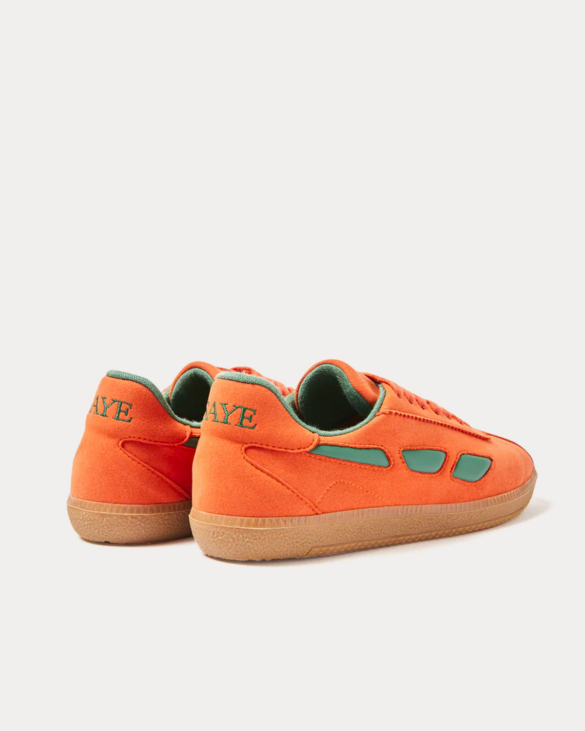 Saye Modelo '70 Vegan Orange / Green Low Top Sneakers - 3