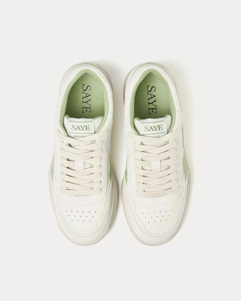 Saye Modelo '82 Lime Low Top Sneakers - 2