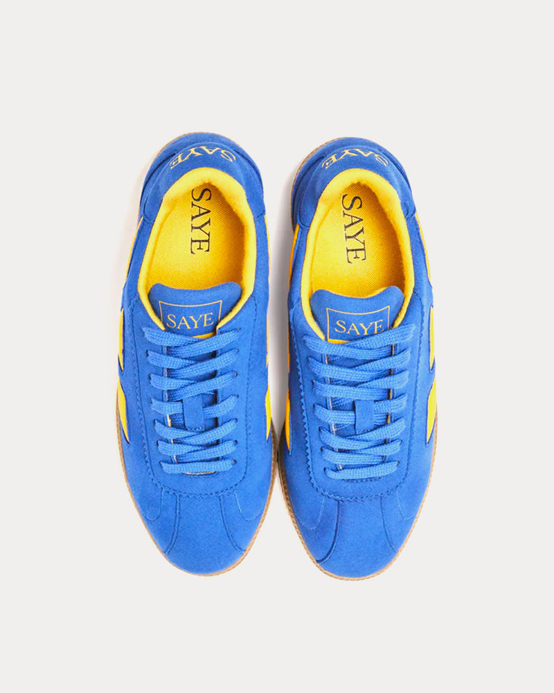 Saye Modelo '70 Vegan Blue / Yellow Low Top Sneakers - 2