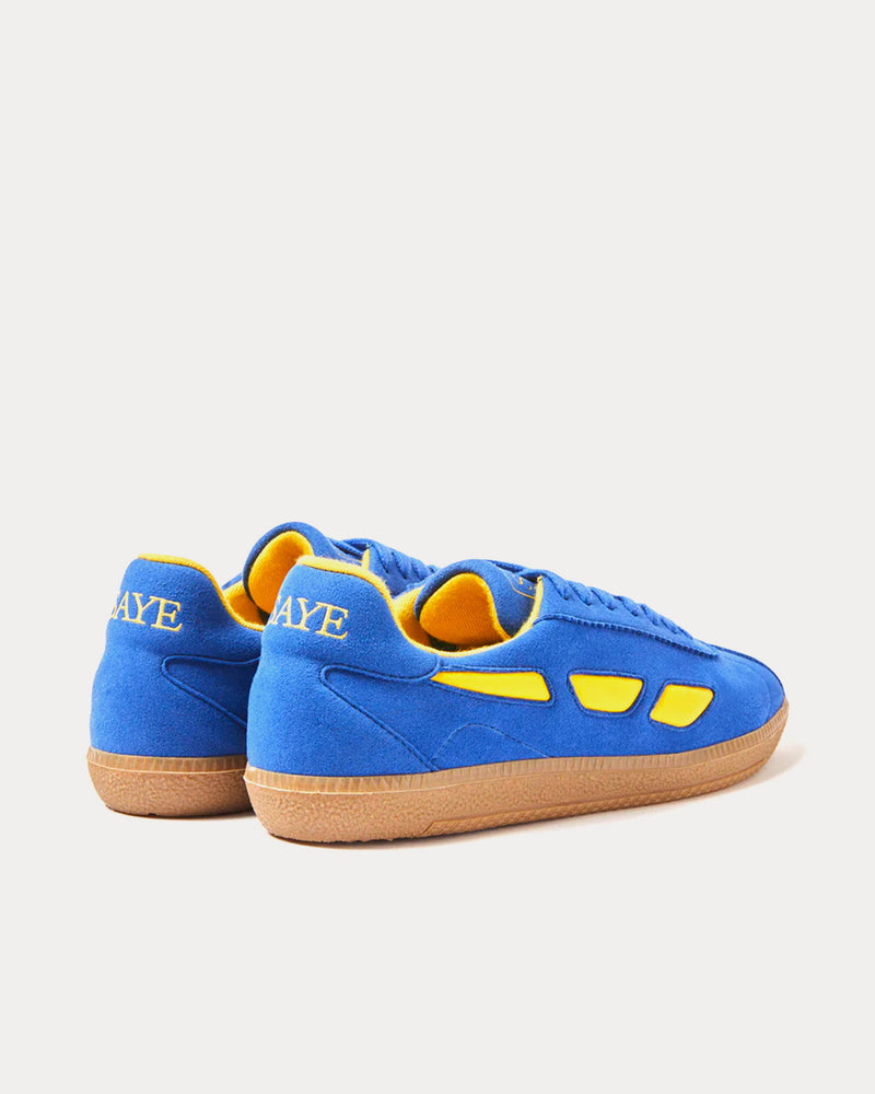 Saye Modelo '70 Vegan Blue / Yellow Low Top Sneakers - 3