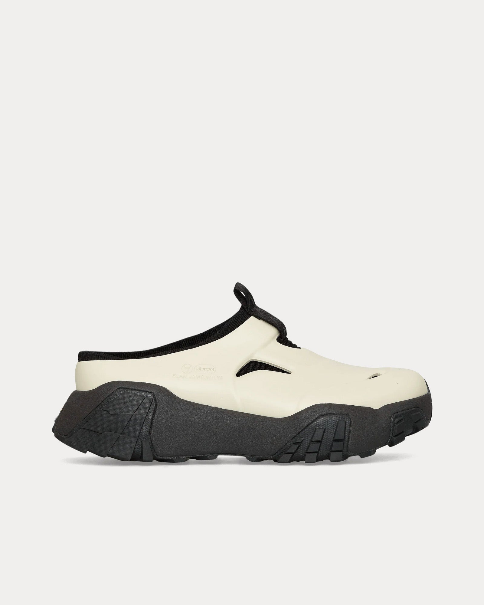 Vibram x Slam Jam Rubber Core White Asparagus Sabots - 1