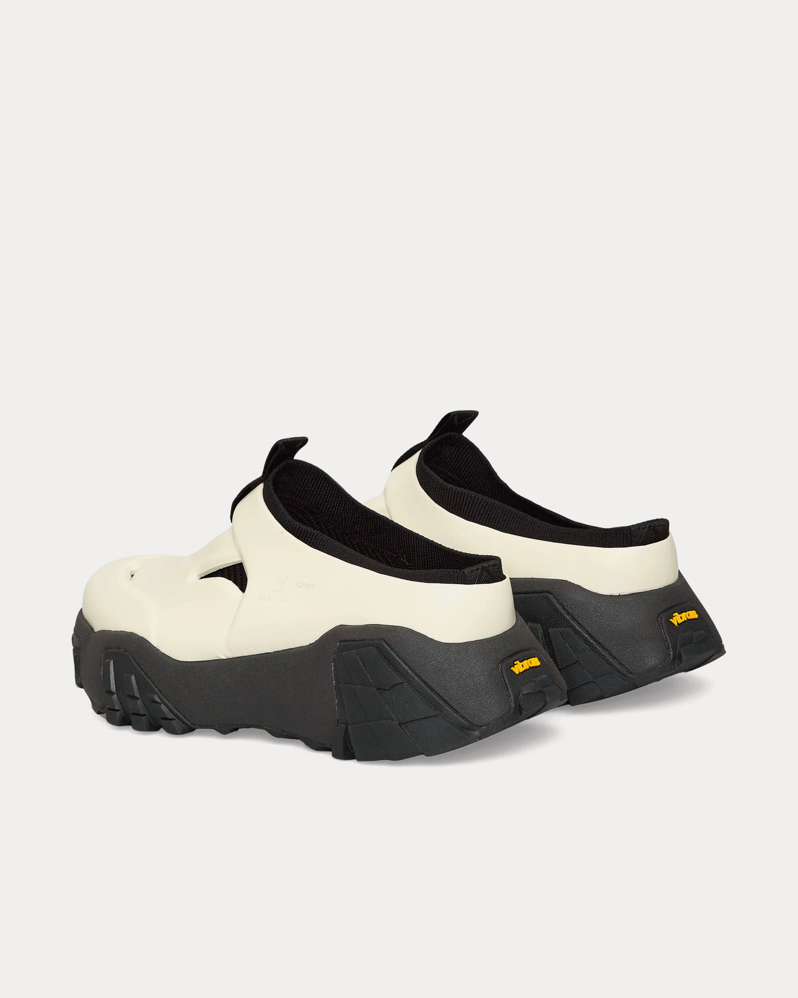 Vibram x Slam Jam Rubber Core White Asparagus Sabots - 3