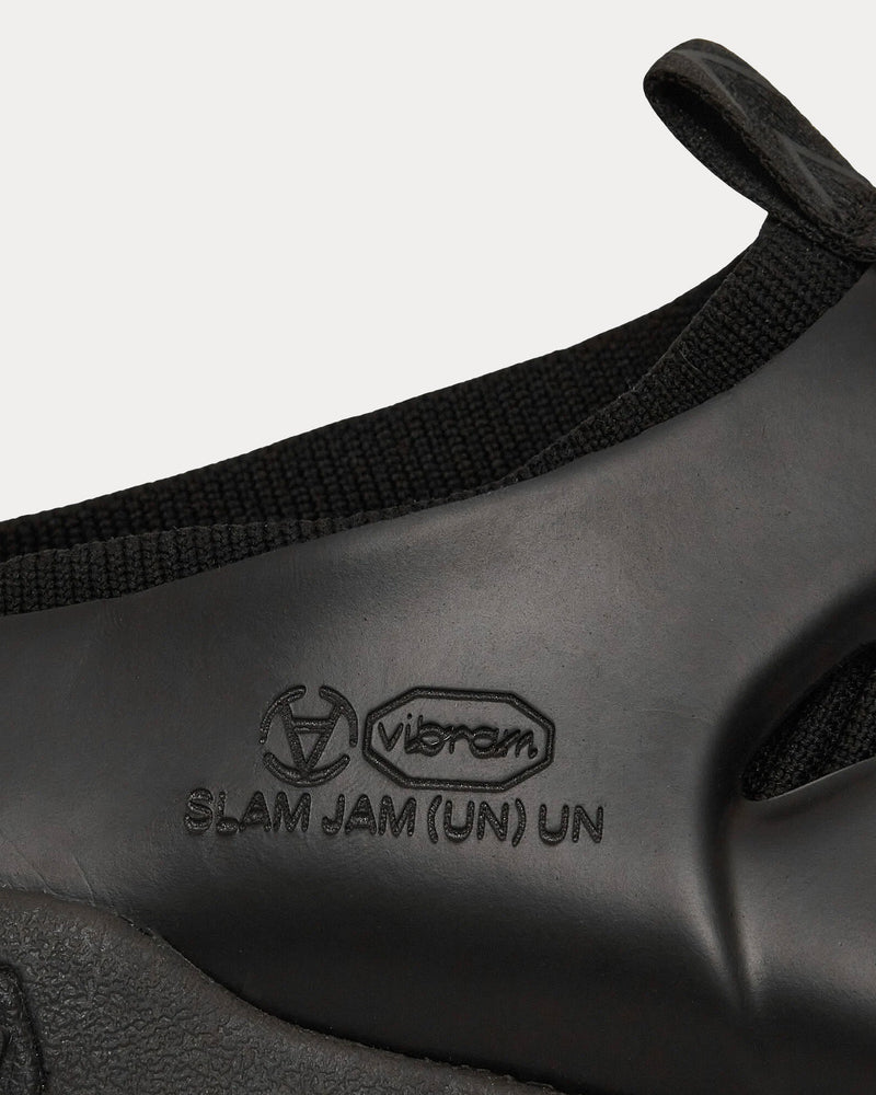 Vibram x Slam Jam Rubber Core Black Sabots - 4