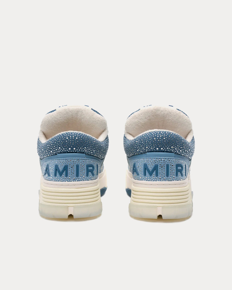 AMIRI MA-1 Crystal Blue Low Top Sneakers - 3