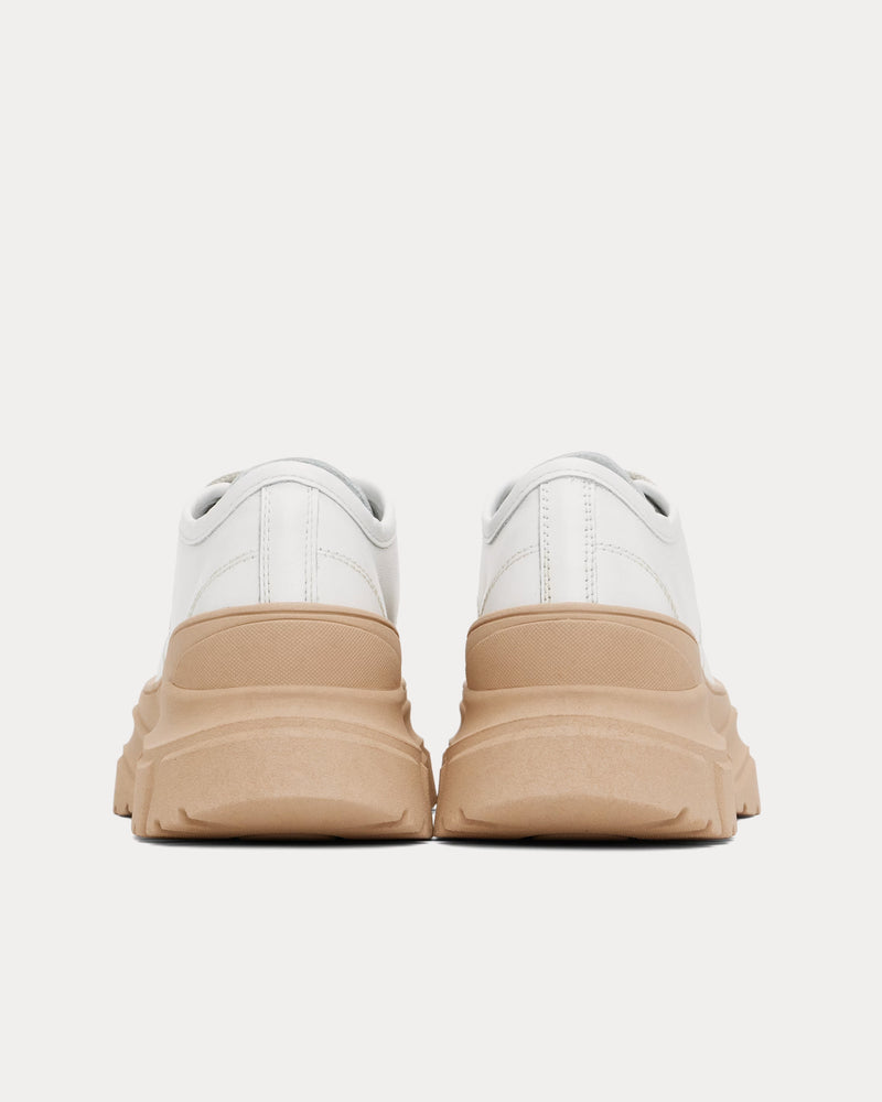 Sofie D'Hoore Feat White / Camel Low Top Sneakers - 3