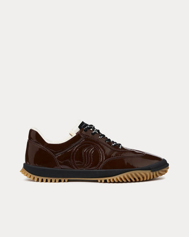 Stella McCartney S-Wave Sport Panelled Mocha Brown Low Top Sneakers