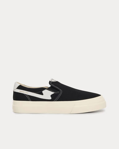 Stepney Workers Club Lister Canvas S-Strike Black / White Slip On Sneakers