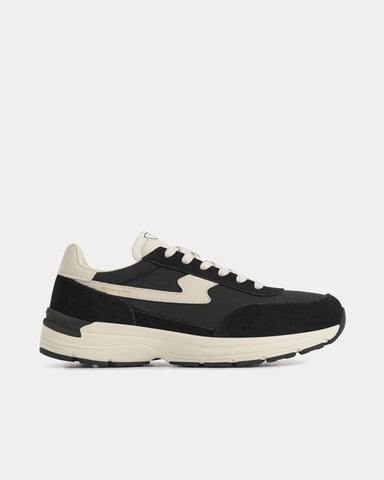 Stepney Workers Club Osier S-Strike Suede Mix Black / White Low Top Sneakers