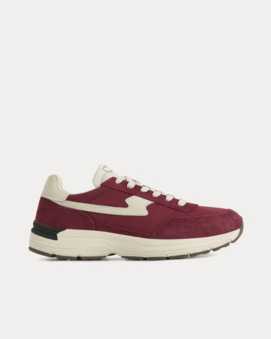 Stepney Workers Club Osier S-Strike Suede Mix College Red Low Top Sneakers