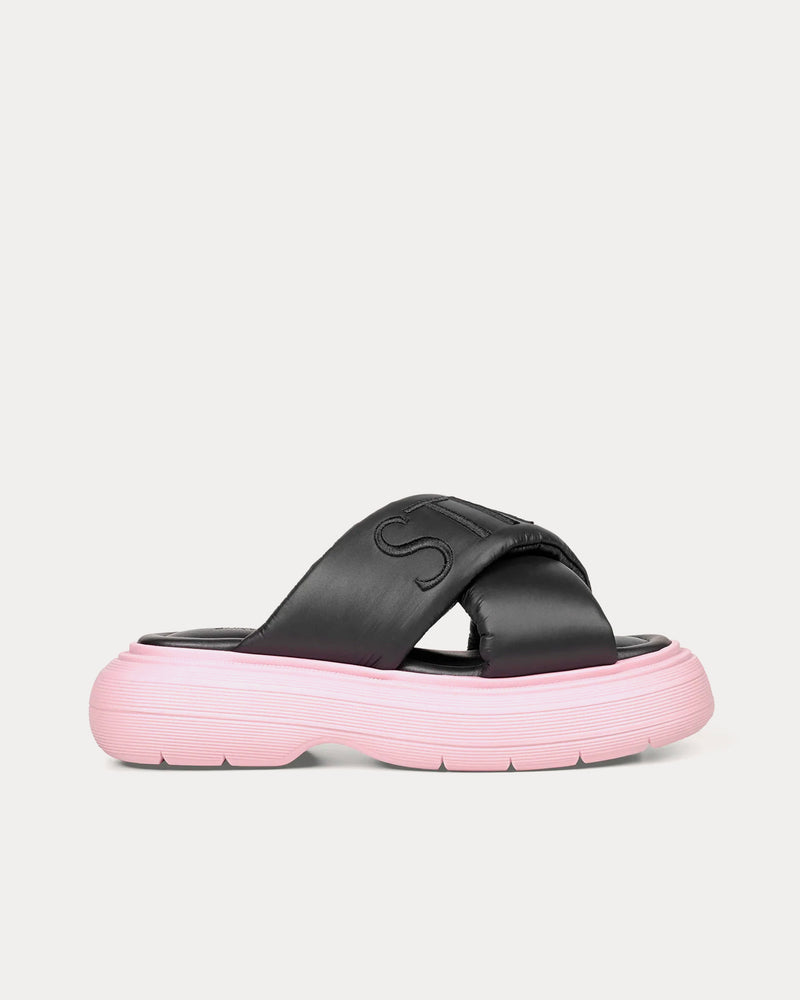 Stine Goya Bubble Midnight Black Sandals - 1