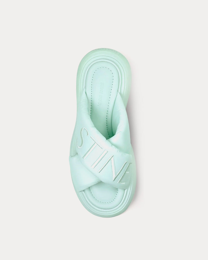 Stine Goya Bubble Aqua Mint Sandals - 2