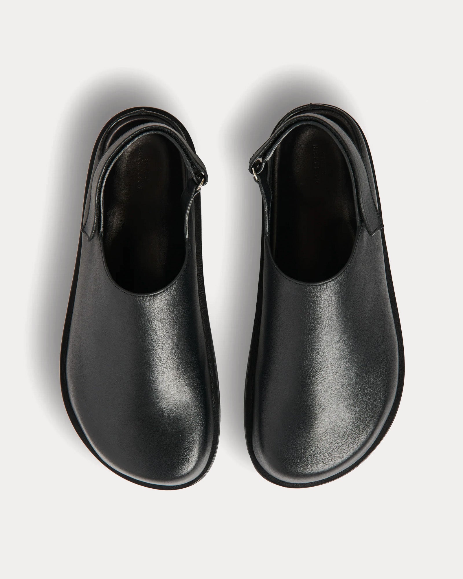 Studio Nicholson Hardning Leather Black Clogs - 2