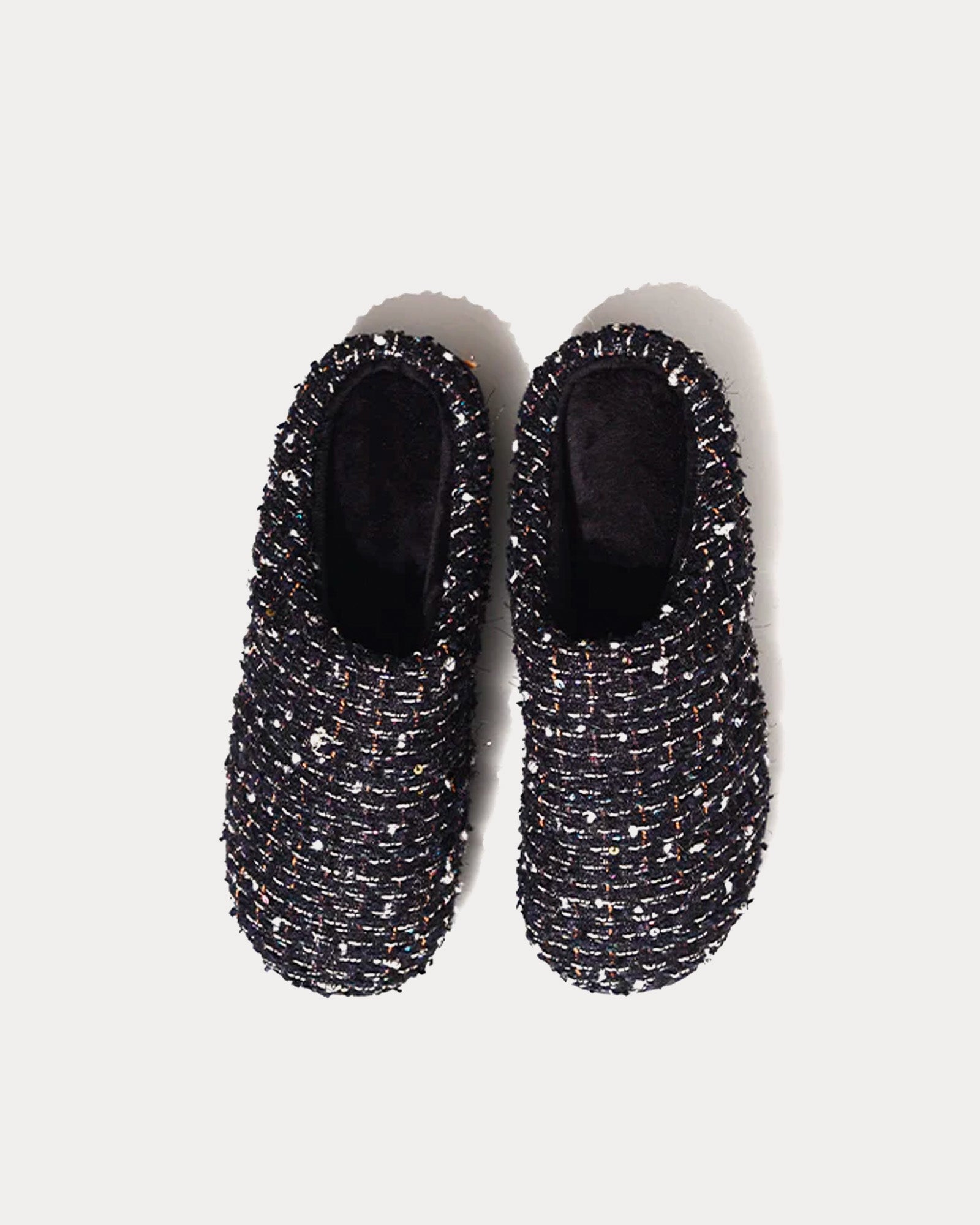 Subu Tweed Aurora Slippers - 2