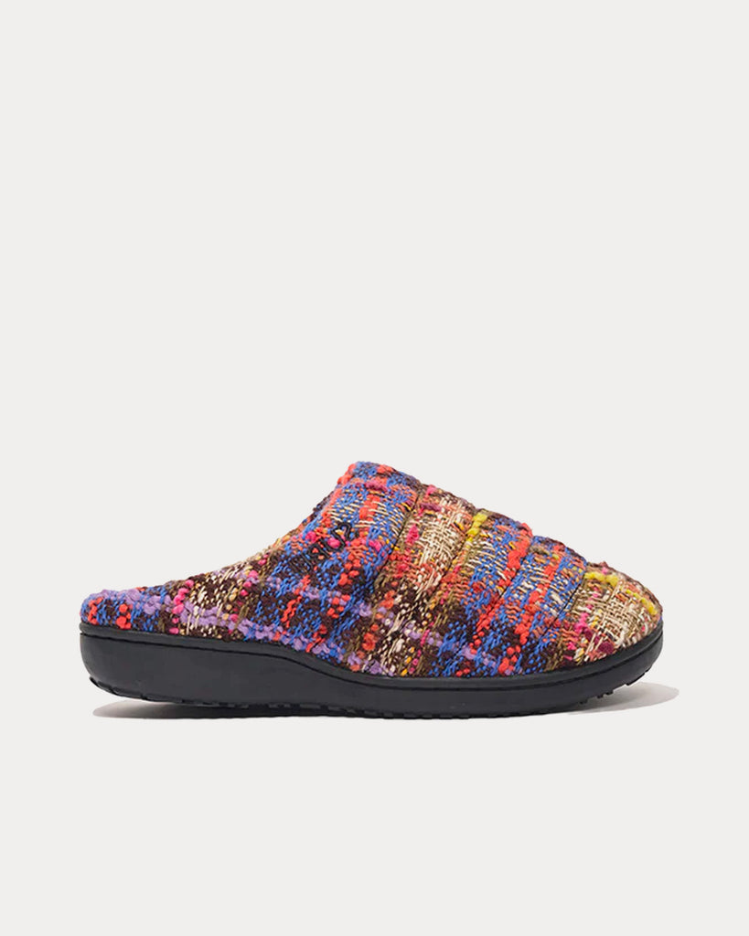 Subu Tweed Prism Slippers - Sneak in Peace