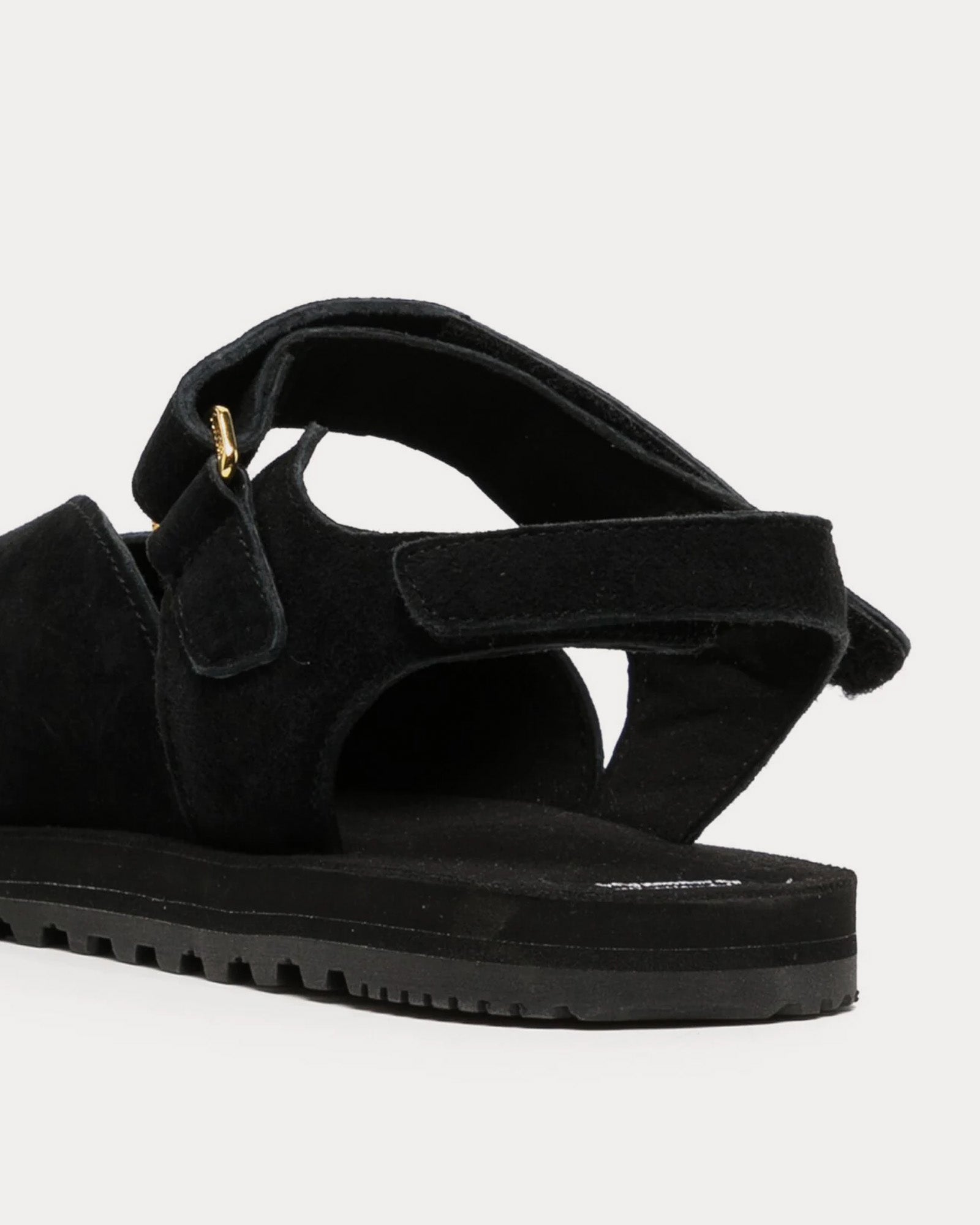 Suicoke Odea Leather Black Sandals - 3