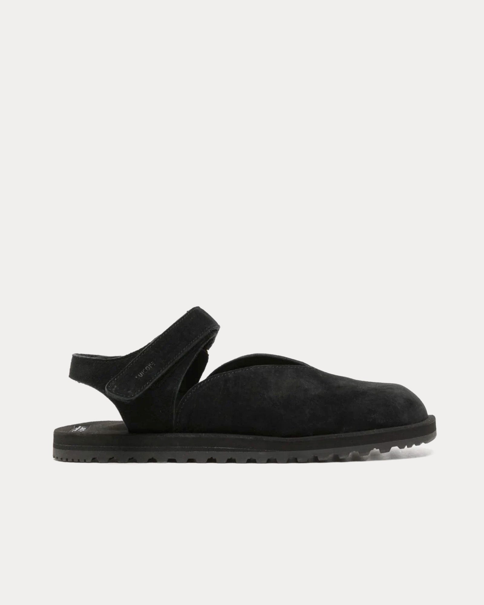 Suicoke Odea Leather Black Sandals - 1