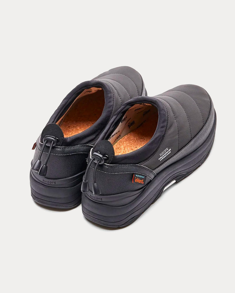 Suicoke PEPPER-mod-ev Black Slip On Sneakers - Sneak in Peace