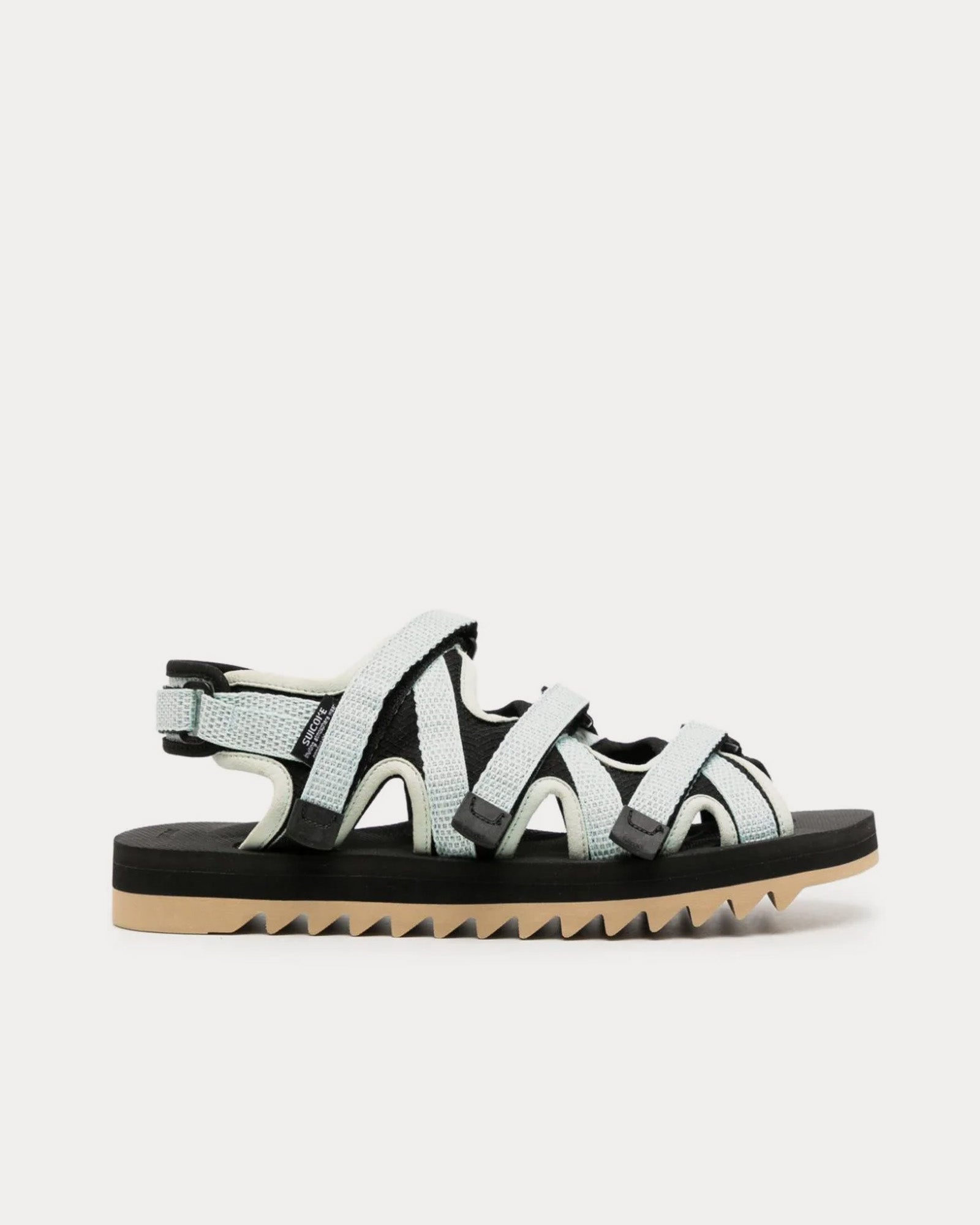 Suicoke Zip-Ab2 Black / Seafoam Sandals - 1