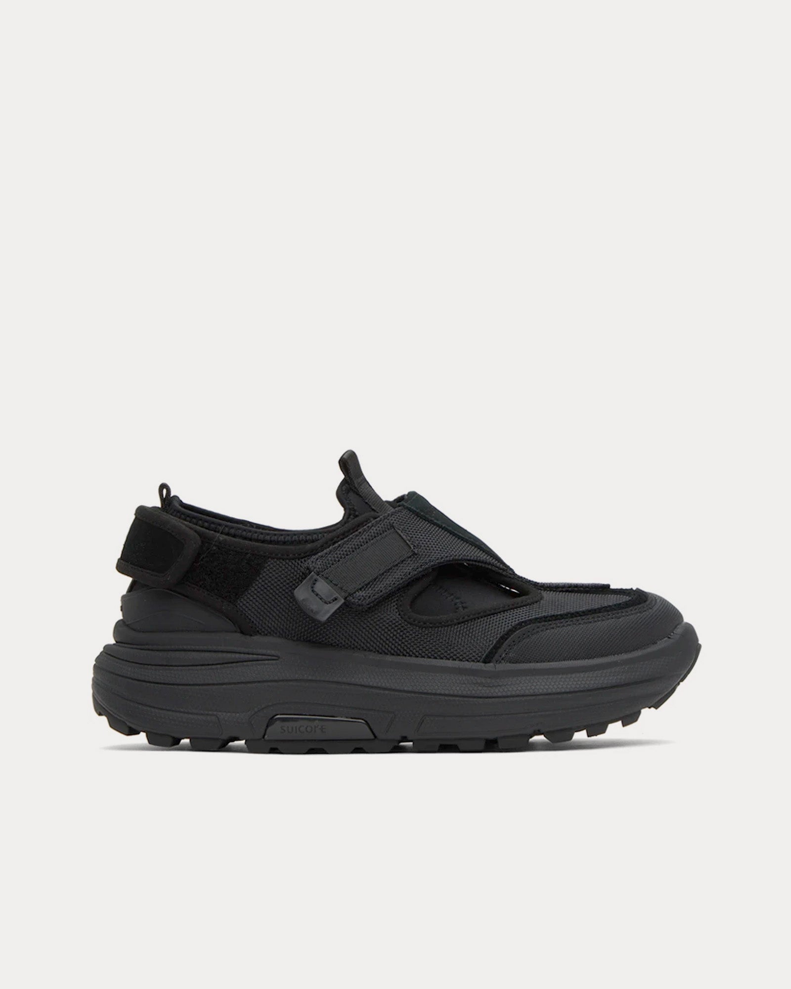 Suicoke Tred Black Slip On Sneakers - 1