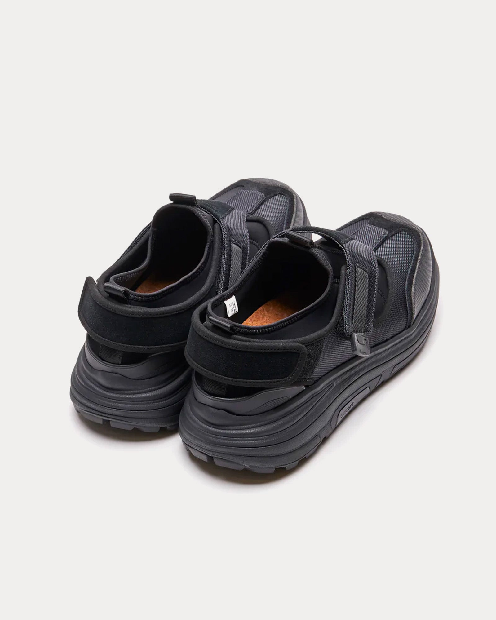 Suicoke Tred Black Slip On Sneakers - 3