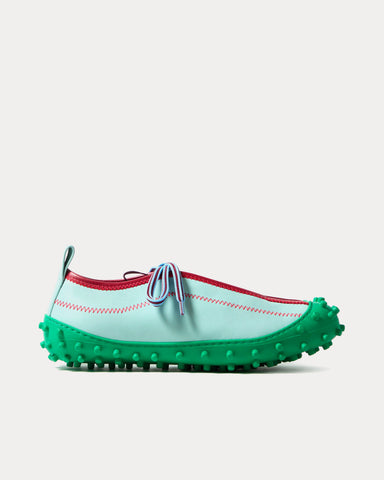 Sunnei 1000CHIODI Green Slip On Sneakers