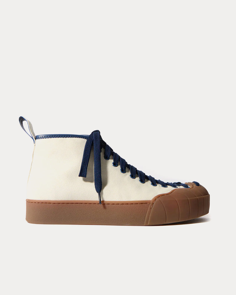 Sunnei Isi White / Bluette High Top Sneakers - 1