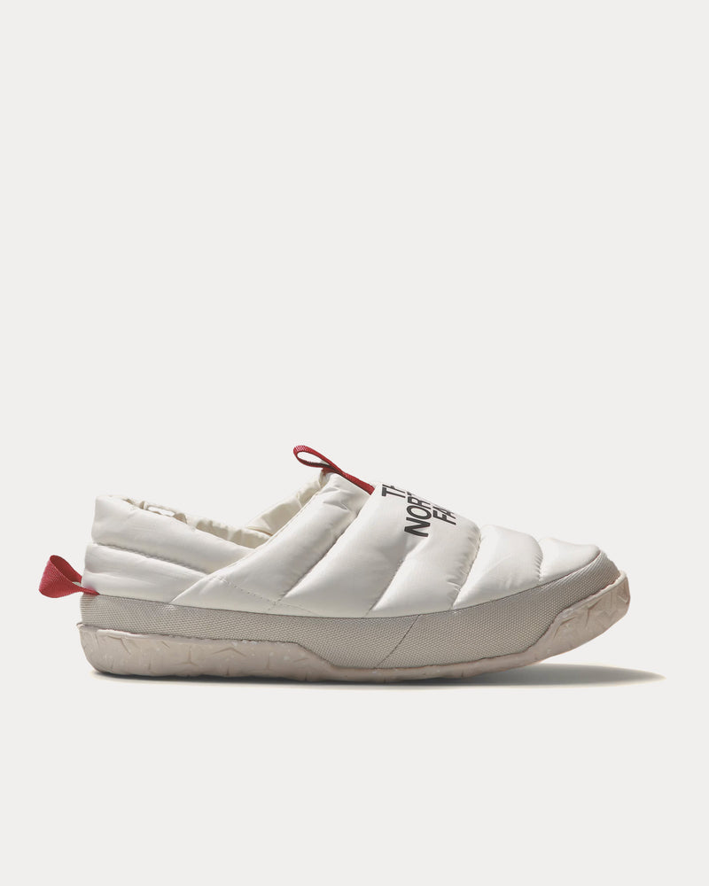 The North Face Nuptse Winter Gardenia White / TNF Black Mules - 1