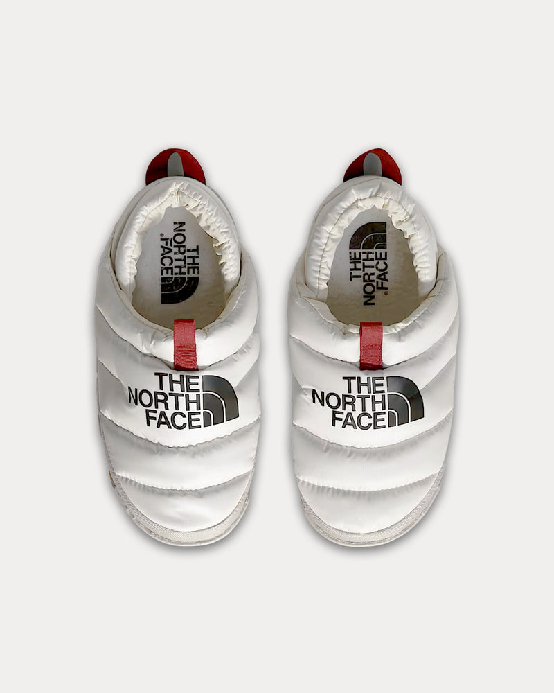 The North Face Nuptse Winter Gardenia White / TNF Black Mules - 2