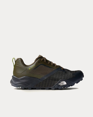 The North Face Offtrail TR Gore-Tex Trail New Taupe Green / Asphalt Grey Running Shoes