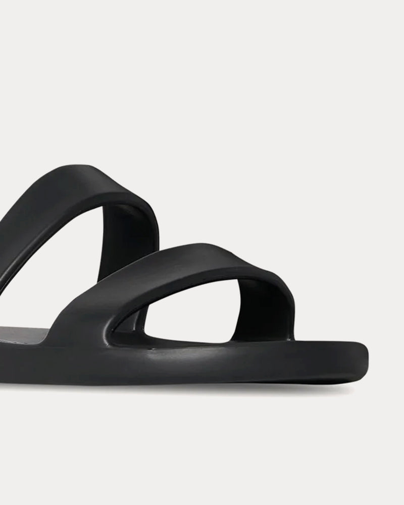 The Row Foam Rubber Black Sandals - 3