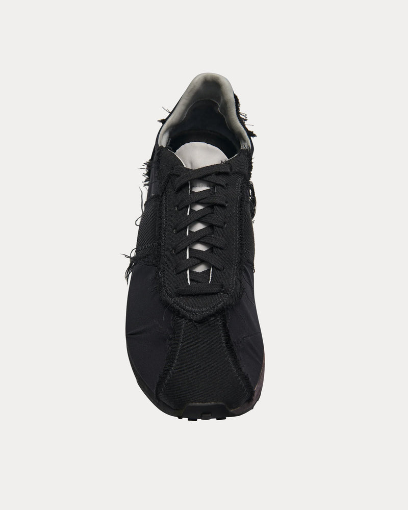 The Row Mica Wool & Nylon Black / Light Grey Low Top Sneakers - 2