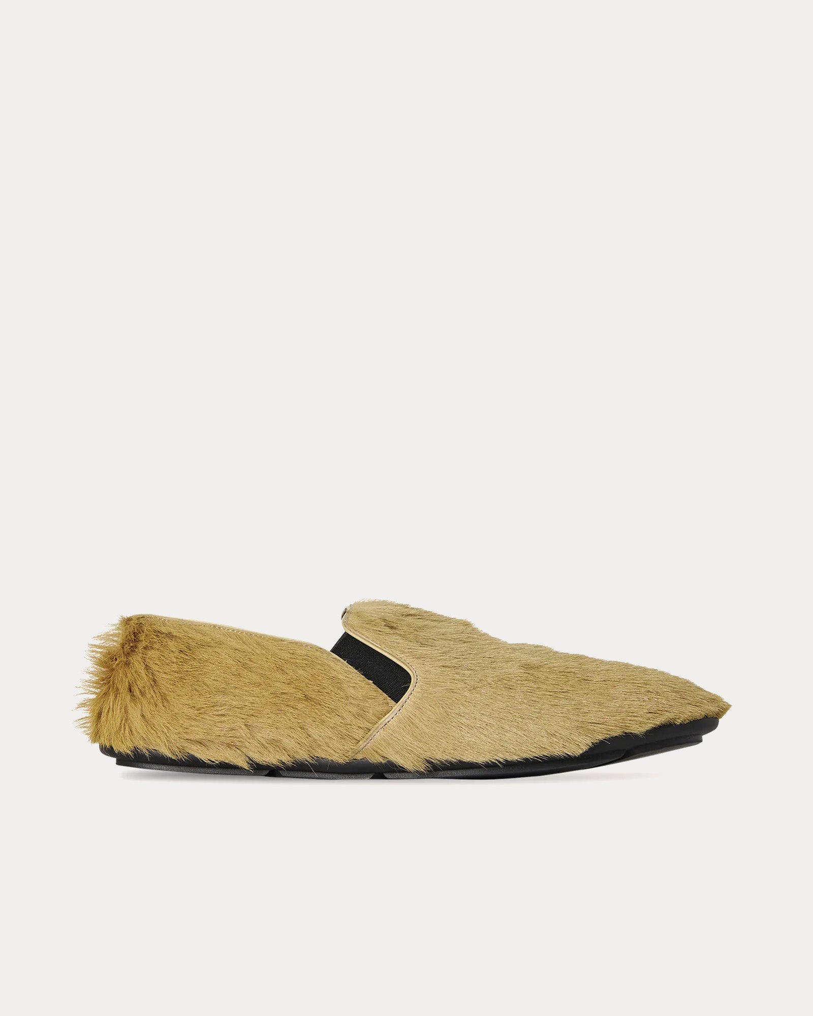 The Row Vincit Pony Beige Slip Ons - 1