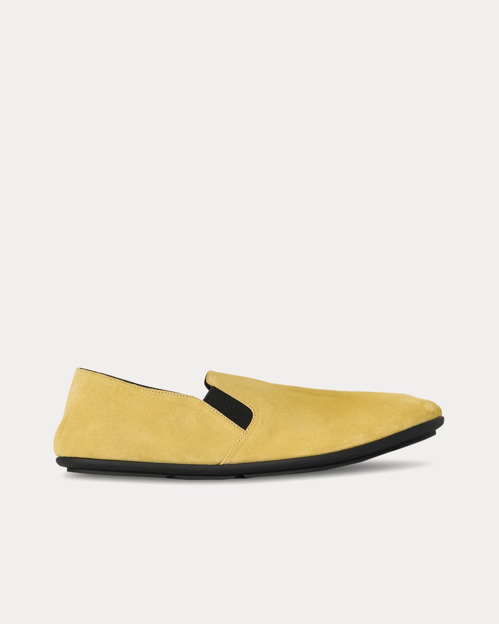 The Row Vincit Suede Wafer Slip Ons - 1