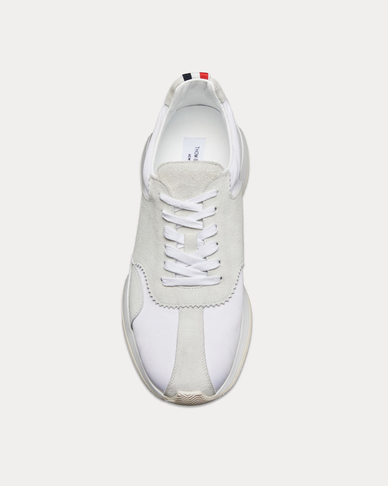 Thom Browne Sprinter Nylon White Low Top Sneakers - 2