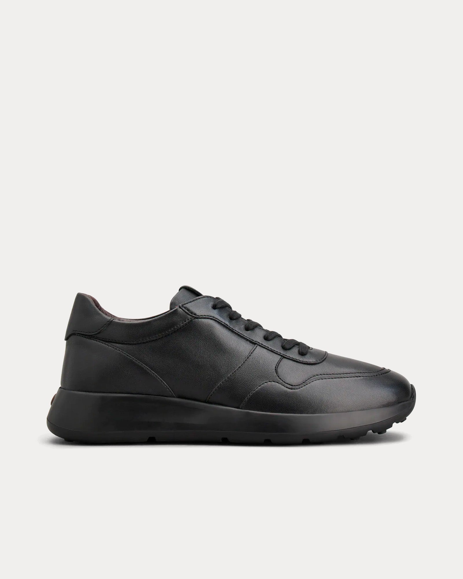 Tod's Leather Black Low Top Sneakers - 1