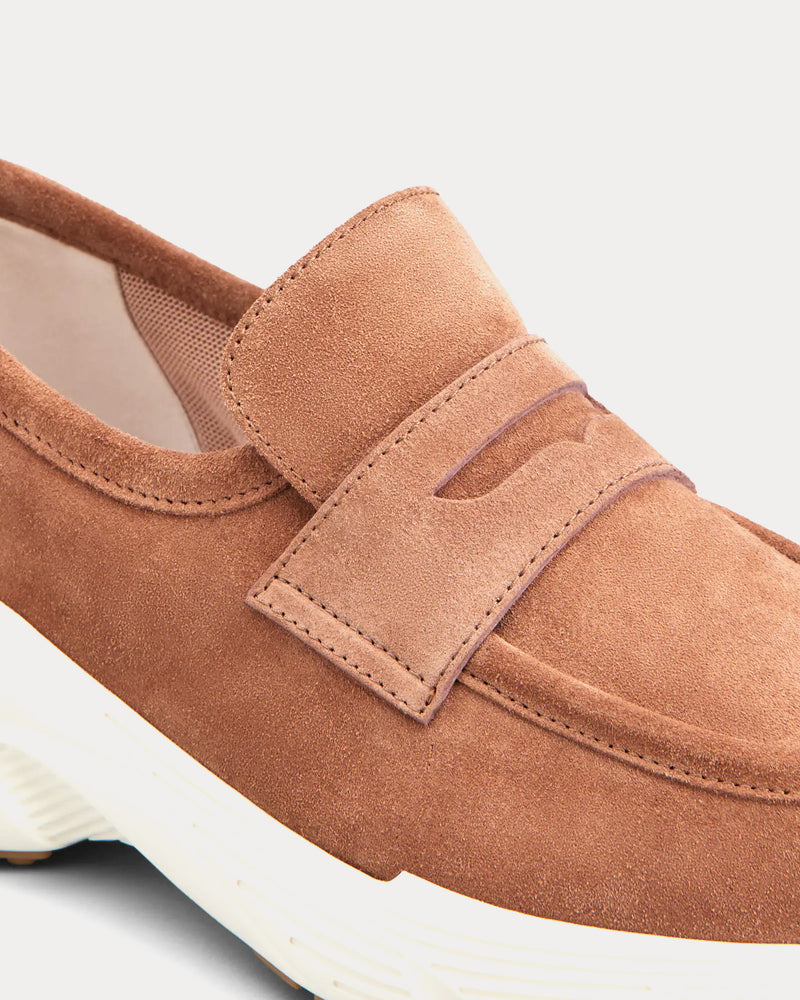 Tod's Sporty Suede Brown Loafers - 2