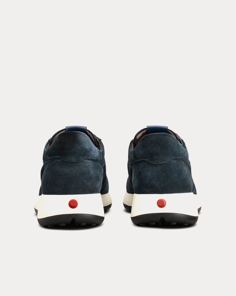 Tod's Suede Blue Low Top Sneakers - 3