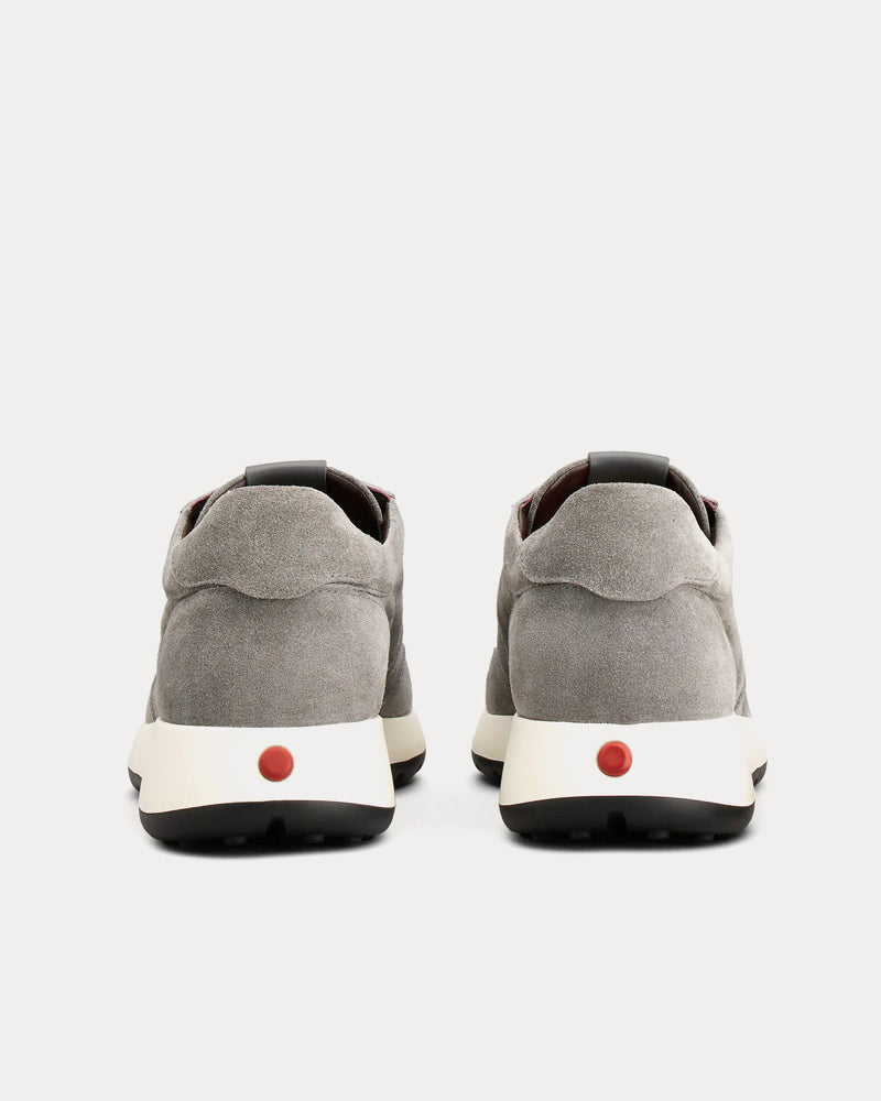 Tod's Suede Grey Low Top Sneakers - 3