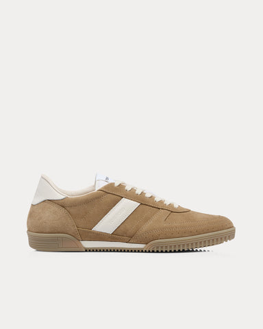 Tom Ford Terence Leather & Suede Tan / Amber Low Top Sneakers