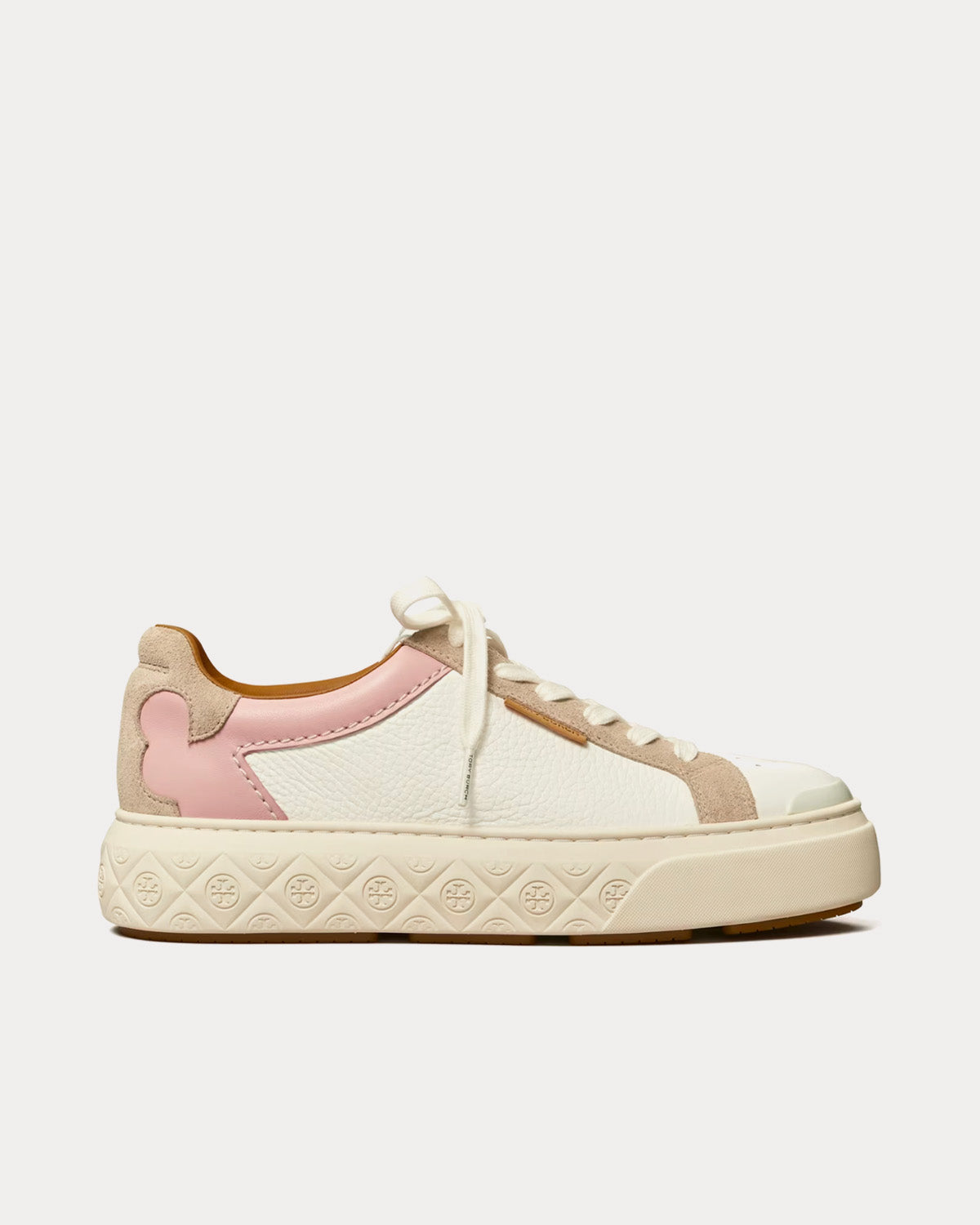 Ladybug New Ivory / Calcare / Rosa Low Top Sneakers