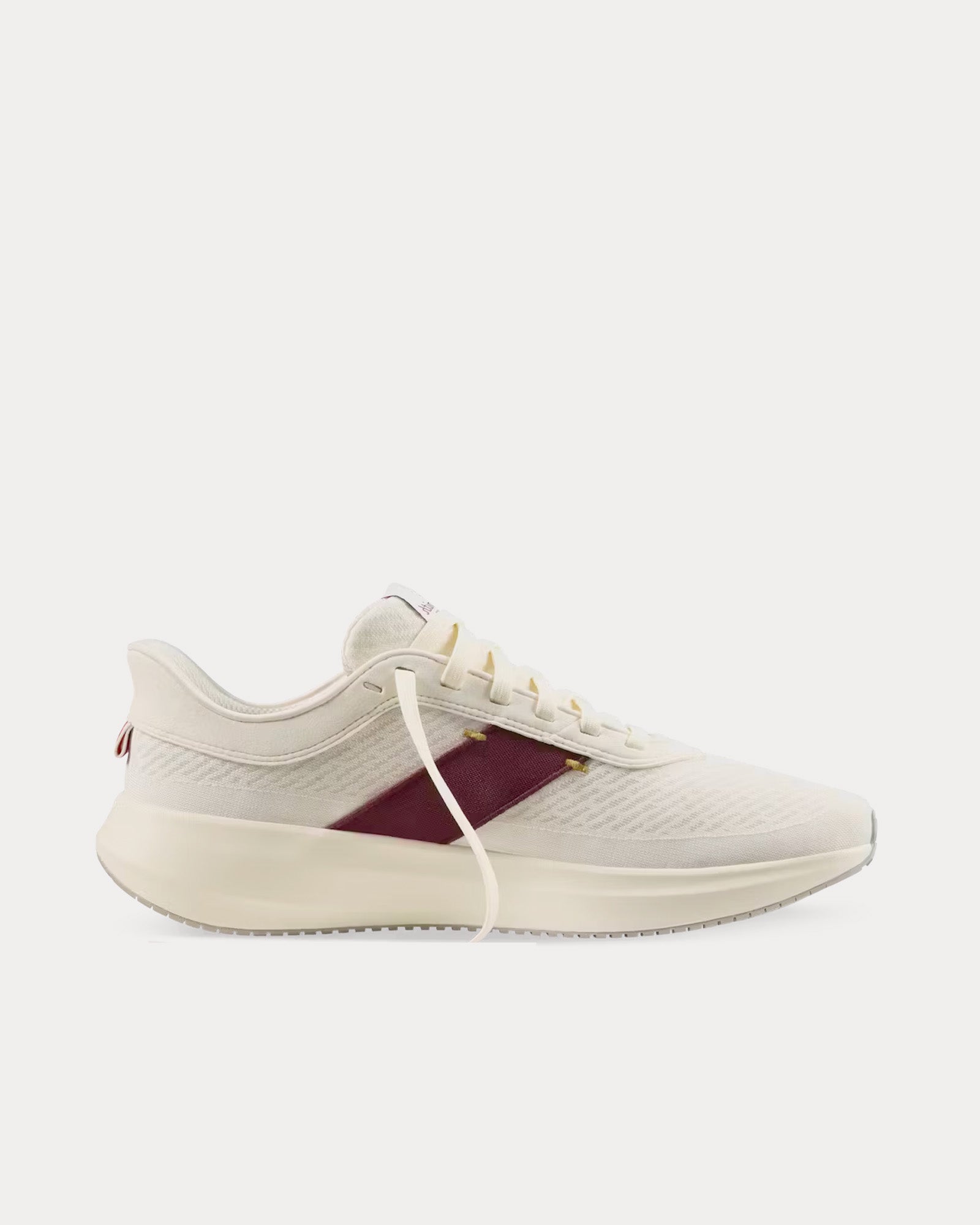 Tracksmith Eliot Runner Ivory / WIne Running Shoes - 1