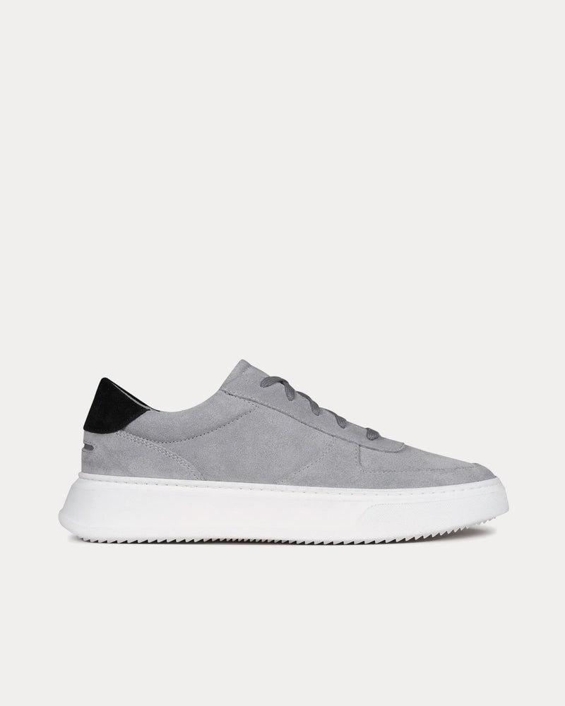 Unseen Footwear Marais Suede Grey / Black Low Top Sneakers - 1