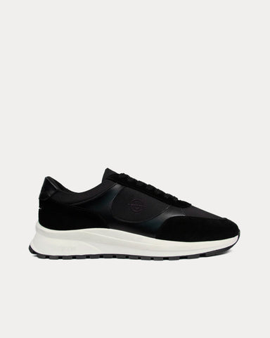 Unseen Footwear Plemont Leather & Suede Black / White Low Top Sneakers