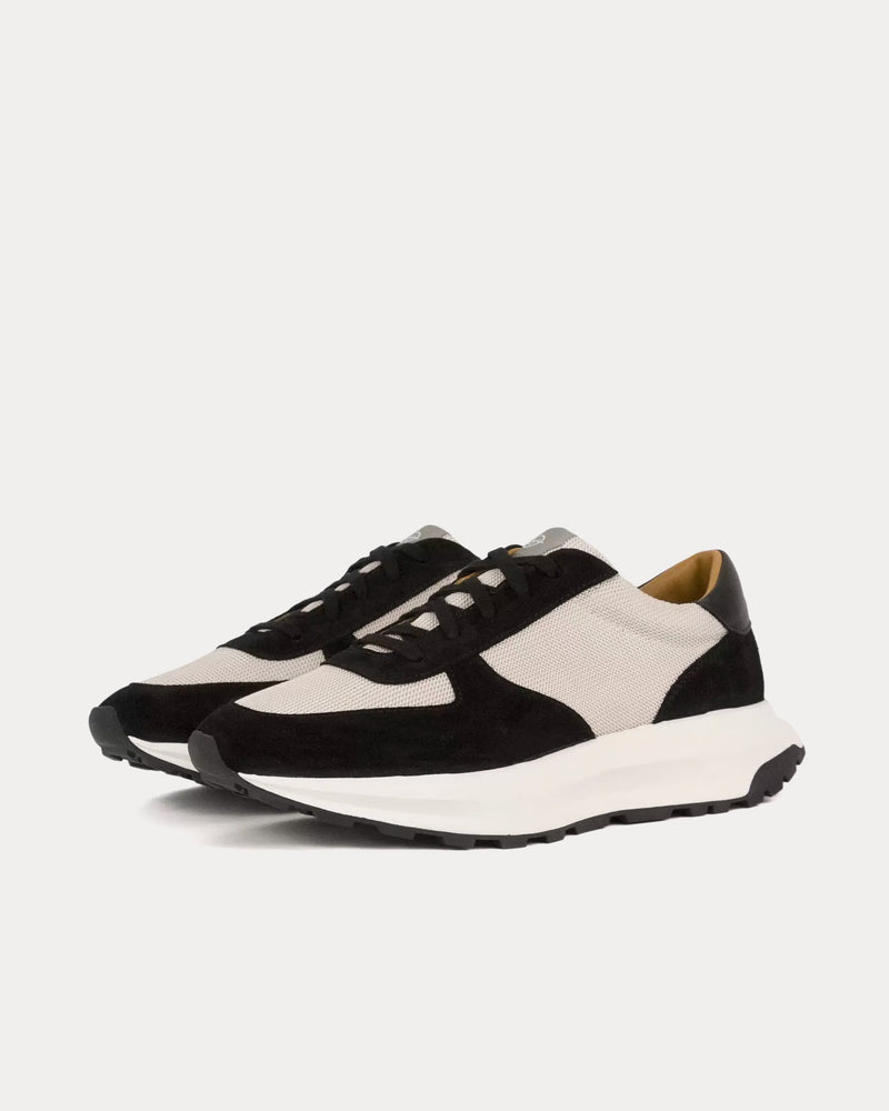 Unseen Footwear Trinity Luxe Suede Black / White Low Top Sneakers - 3