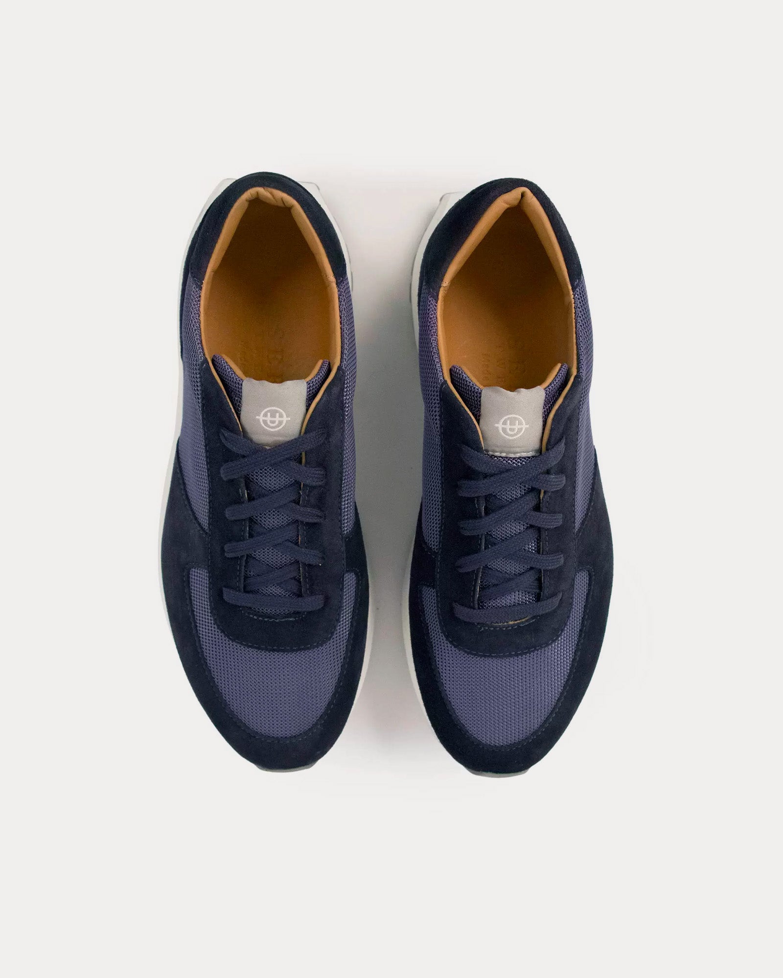 Unseen Footwear Trinity Luxe Suede Navy / White Low Top Sneakers - 2