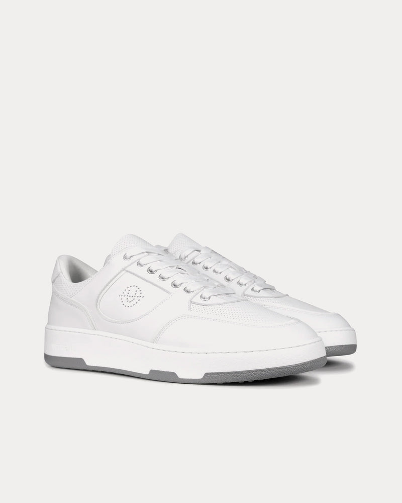 Unseen Footwear Noirmont Leather White Low Top Sneakers - 3