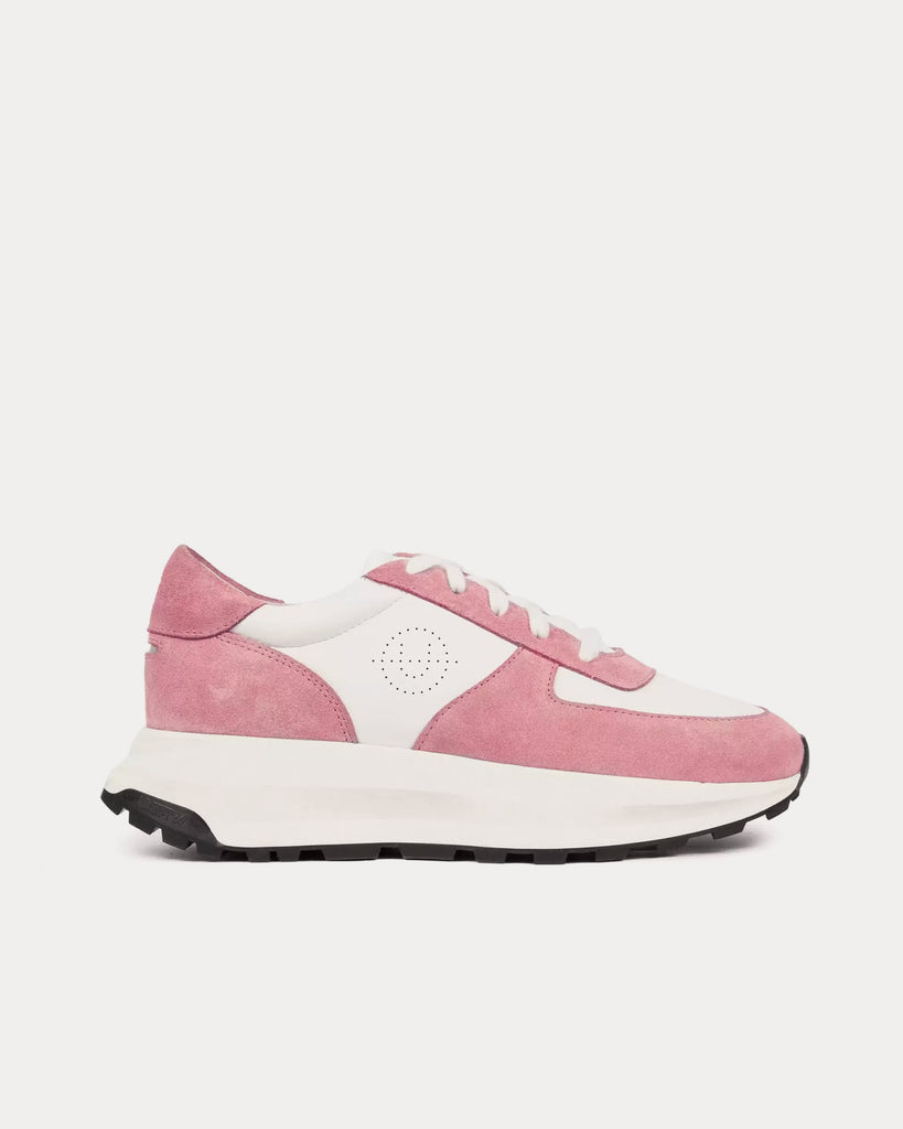 Unseen Footwear Trinity Leather & Suede Pink / White Low Top