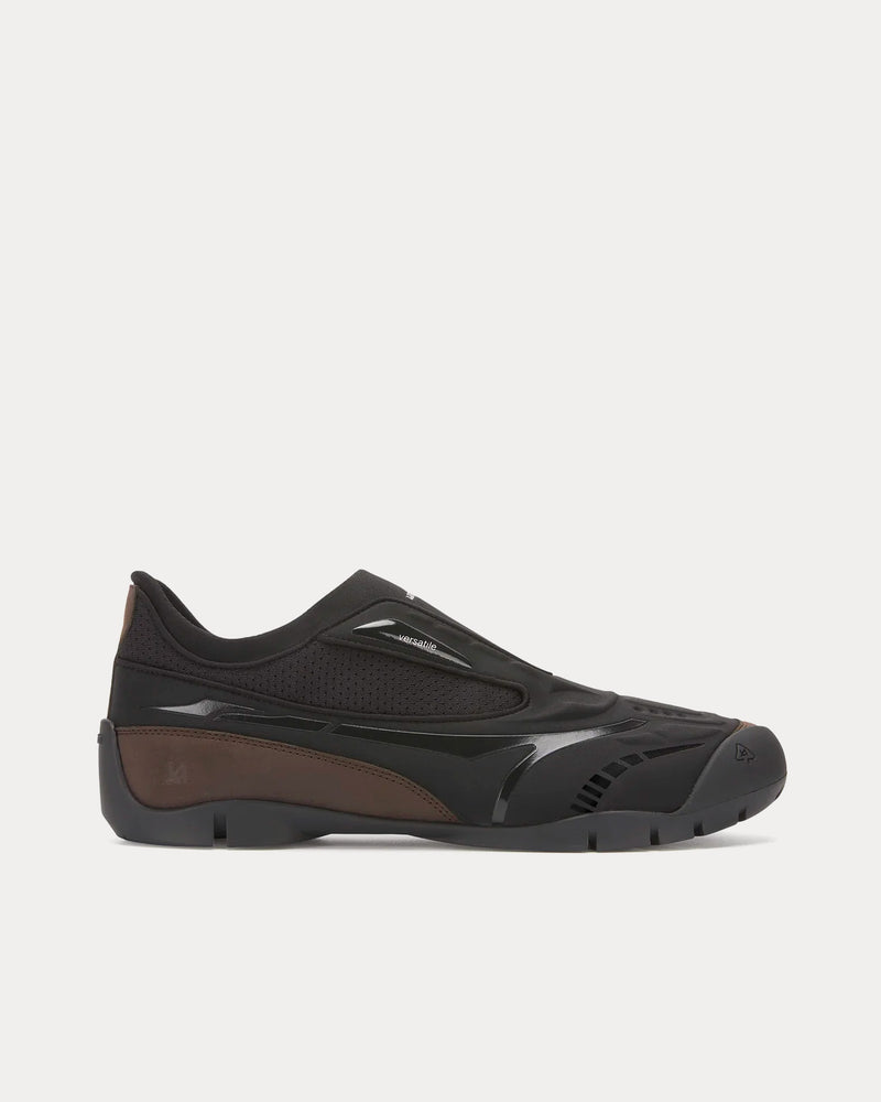 Untitlab Swift Trek Cocoa Black Slip On Sneakers - 1