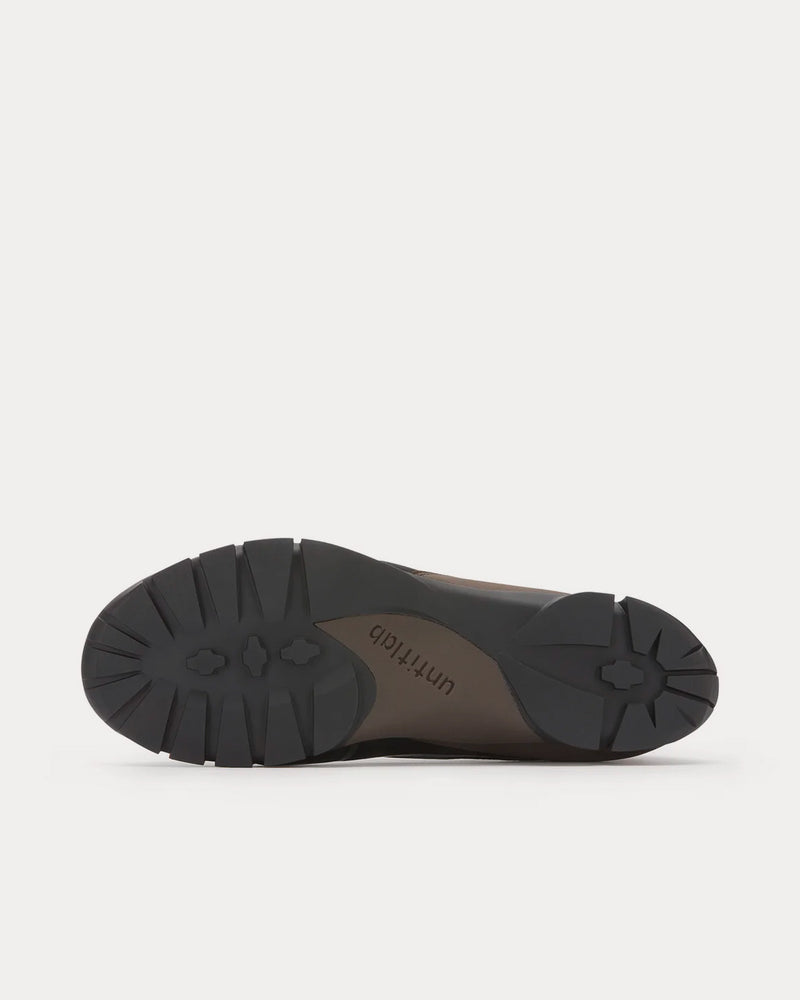 Untitlab Swift Trek Cocoa Black Slip On Sneakers - 4